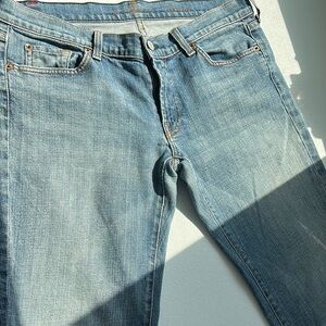 7 For All Mankind Light Blue Flare Jeans